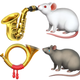 Illustration for article titled Im Begging You Emoji Overlords, Rescue This Adorable Animal Horn Section